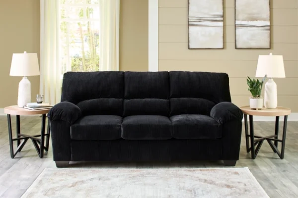SimpleJoy Black Sofa