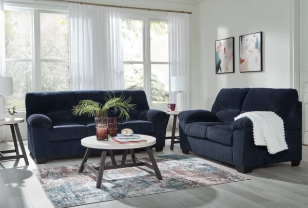 SimpleJoy Navy Blue Living Room Collection