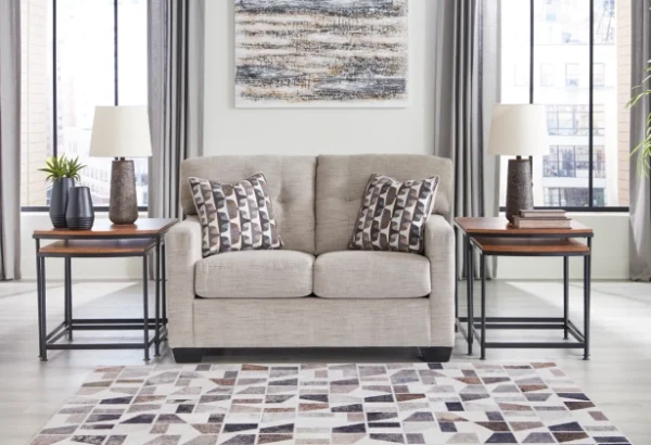 Mahoney Grey Living Room Collection - Image 2