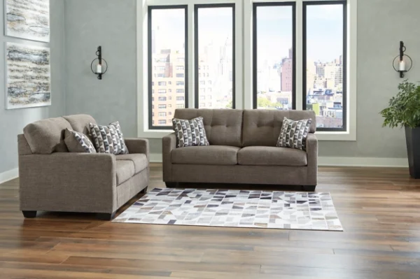 Mahoney Chocolate Living Room Collection