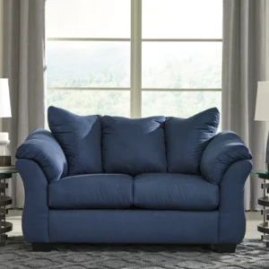 Darcy Blue Love Seat