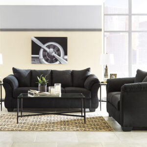 Darcy Black Living Room Collection