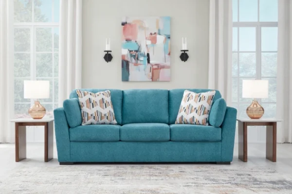 Keerwick Teal Living Room Collection - Image 5