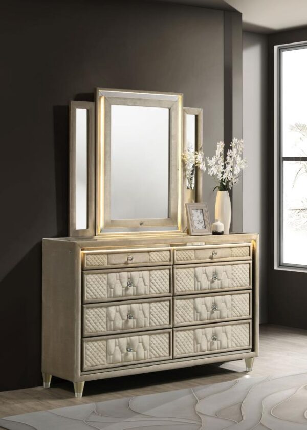 Lorient Ivory & Camel Bedroom Collection - Image 10
