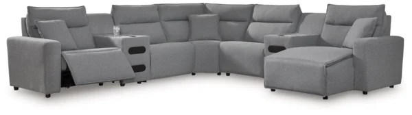 ModMax II 7-Piece Power Reclining Sectional with Chaise - Image 2